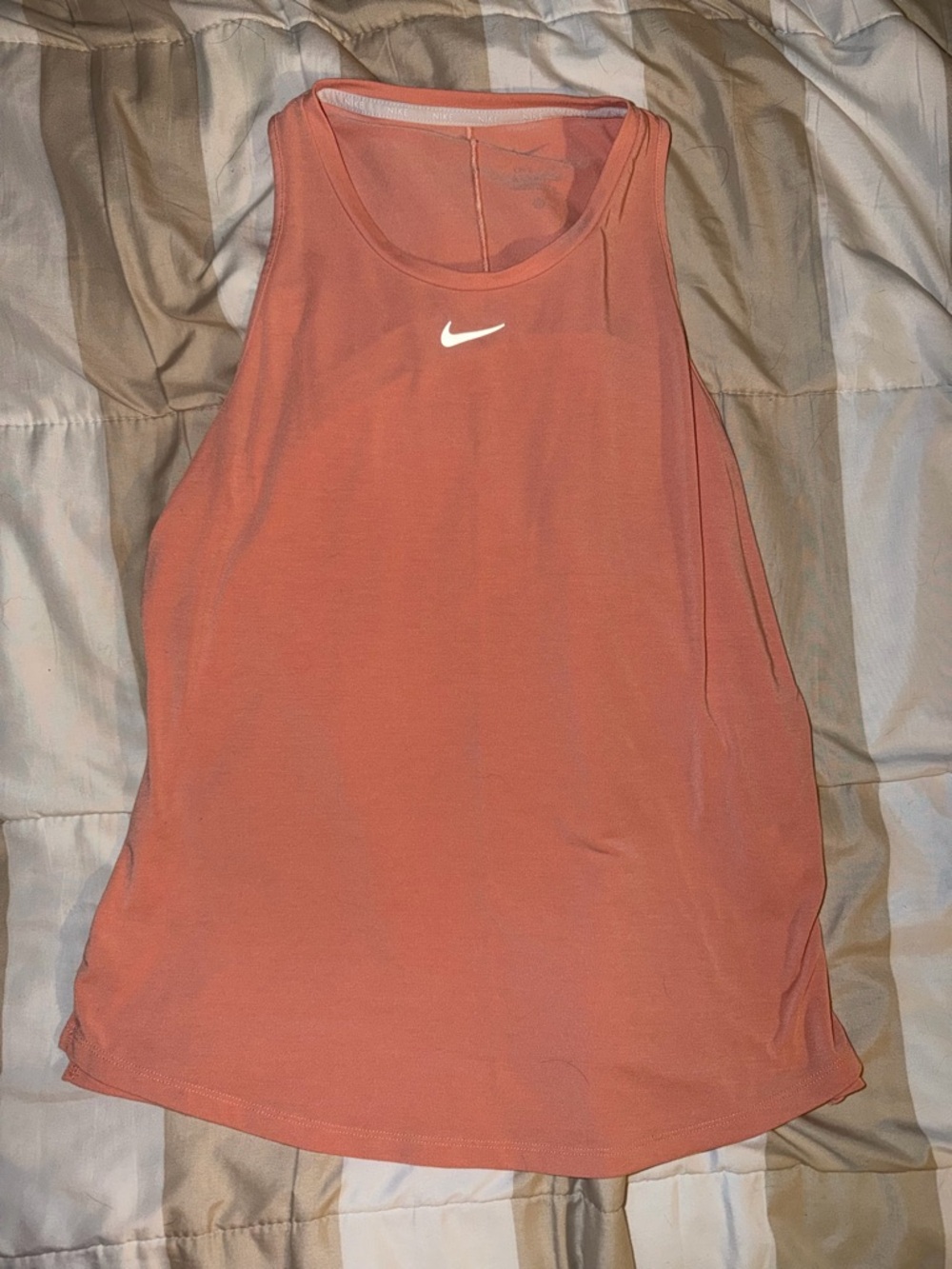 Nike Women’s Coral Peach Athletic Tank Top